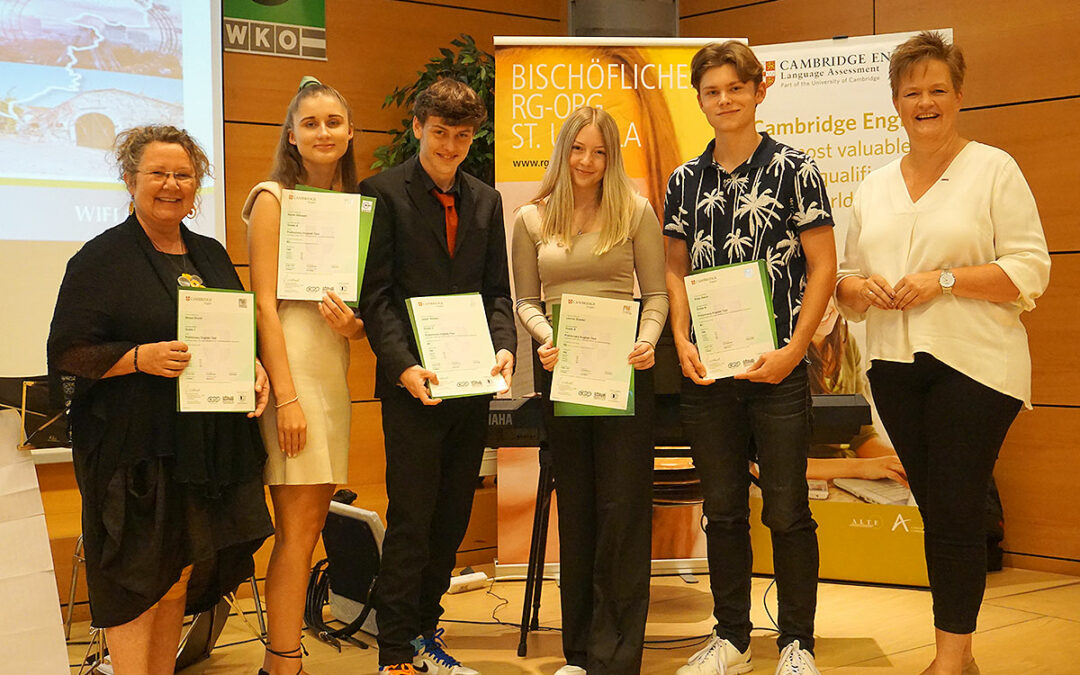 Zertifikatsüberreichung in Klagenfurt 