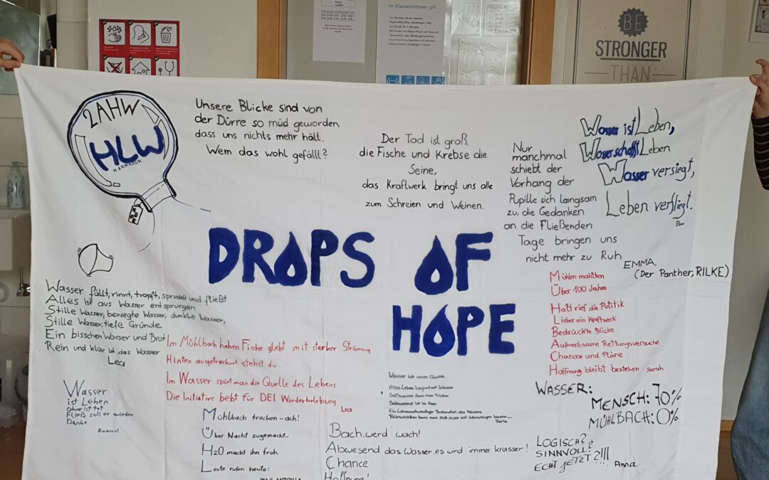 2. AHW zeigt sich kreativ: Drops of Hope