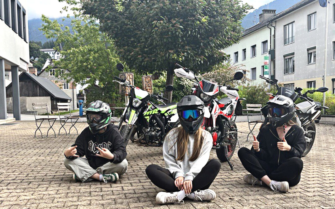 Mopeds – Fotoshooting
