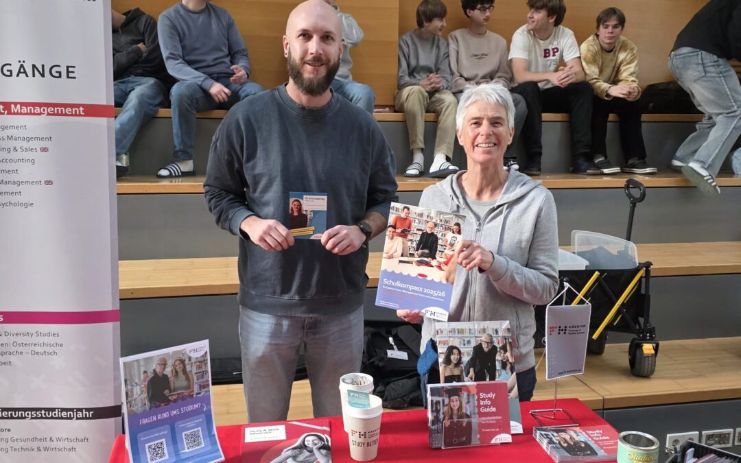 Bildungsmesse am BSC- Hermagor für unsere 7. und 8. Klassen sowie für die 5HW